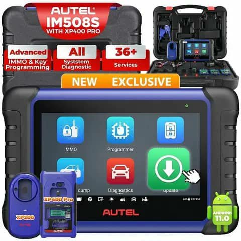 Autel IM508S diagnostic kit with key programmer